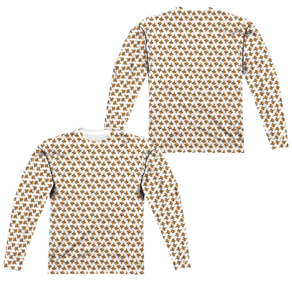 Uncle Grandpa Pizzas Men's All-Over Print T-Shirt Men's All-Over Print Long Sleeve Uncle Grandpa
