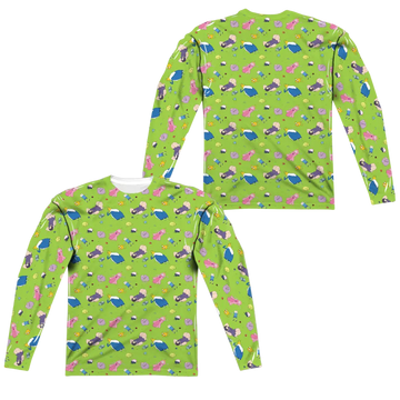 Adventure Time Green Fields men's all-over print long sleeve