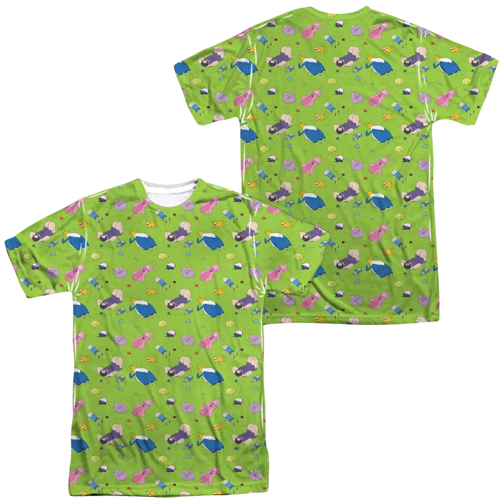 Adventure Time Green Fields Men's All Over Print T-Shirt Adventure Time
