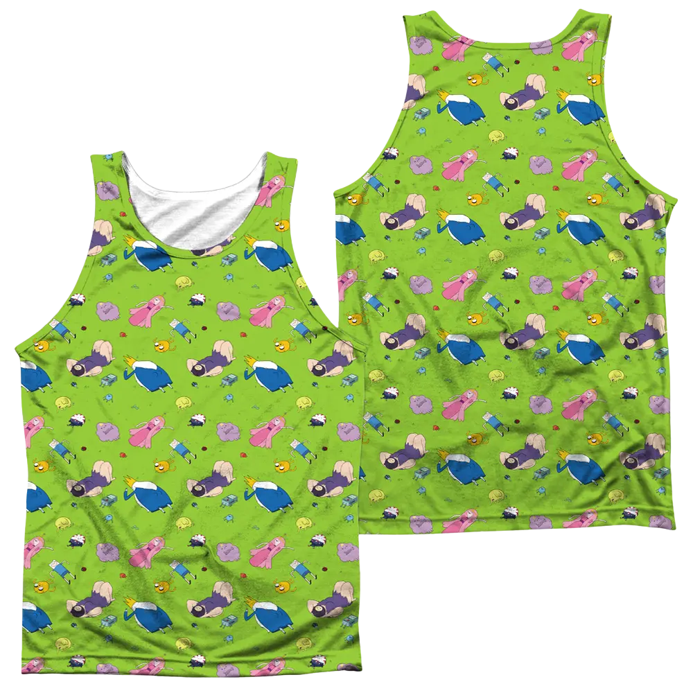 Adventure Time Green Fields Men's All Over Print Tank Adventure Time