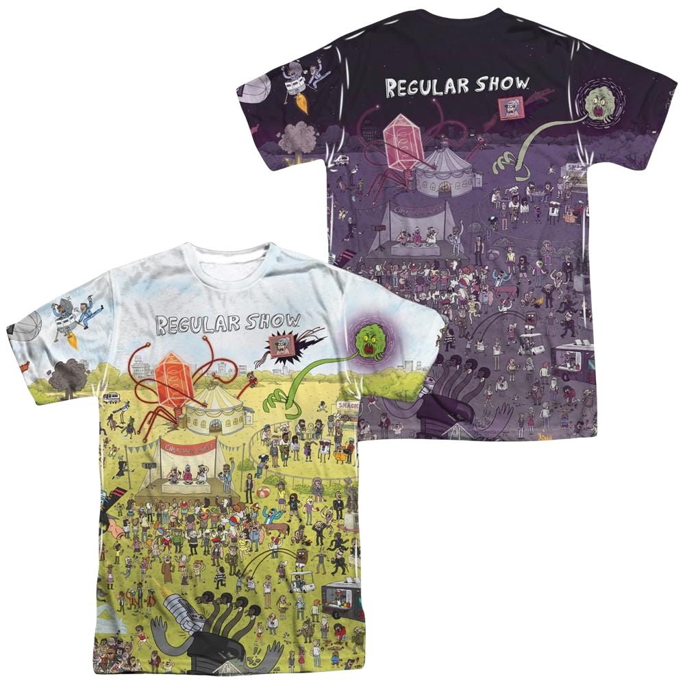 Regular Show Group Shot Men's All Over Print T-Shirt Men's All-Over Print T-Shirt The Regular Show
