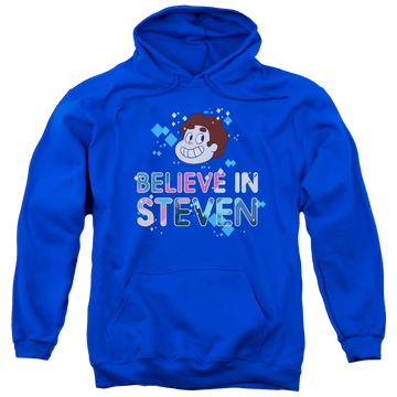 Royal pullover hoodie with Steven Universe Believe graphic