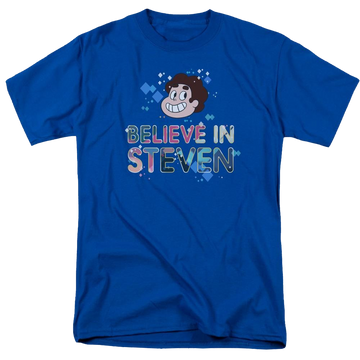 Royal men's regular fit t-shirt with Steven Universe Believe graphic
