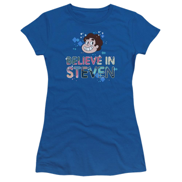 Royal juniors t-shirt with Steven Universe Believe graphic