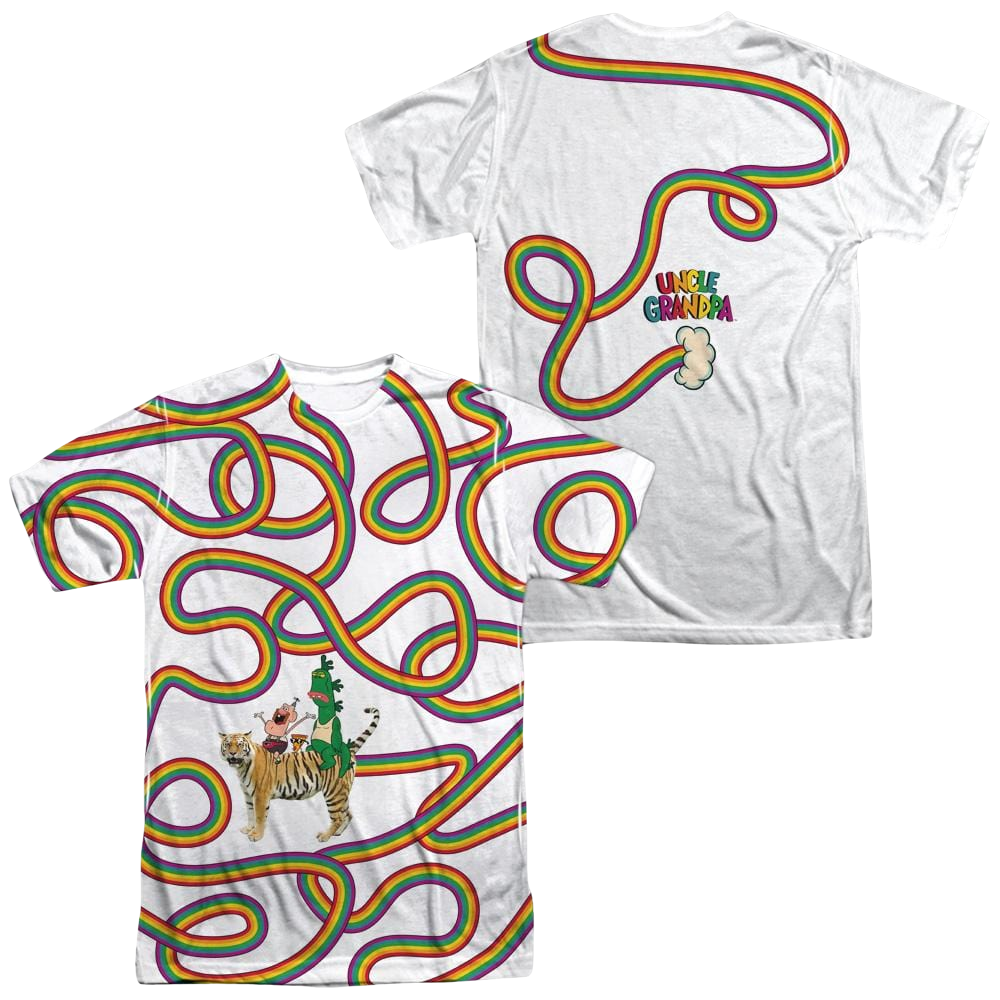 Uncle Grandpa Rainbows Men's All Over Print T-Shirt Men's All-Over Print T-Shirt Uncle Grandpa