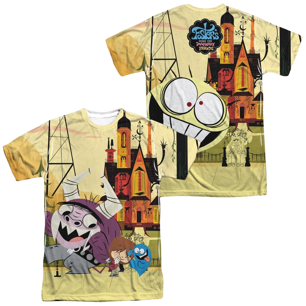 Foster's Home for Imaginary Friends Funny Friends Men's All Over Print T-Shirt Men's All-Over Print T-Shirt Foster's Home for Imaginary Friends