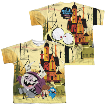 Foster's Home for Imaginary Friends youth all-over print t-shirt for ages 8 to 12