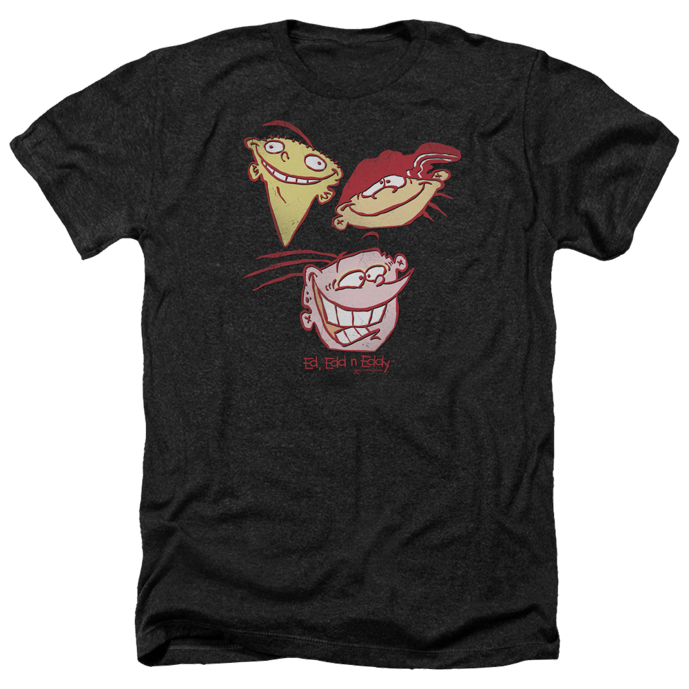 Ed, Edd n Eddy Three Heads - Men's Heather T-Shirt Men's Heather T-Shirt Ed, Edd n Eddy