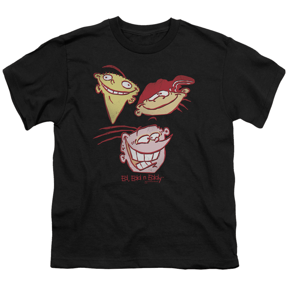 Ed, Edd n Eddy Three Heads - Youth T-Shirt Youth T-Shirt (Ages 8-12) Ed, Edd n Eddy