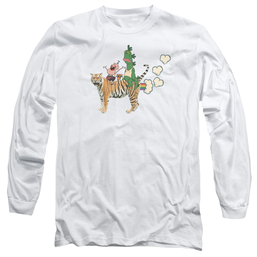 Uncle Grandpa Fart Hearts Men's Long Sleeve T-Shirt Men's Long Sleeve T-Shirt Uncle Grandpa