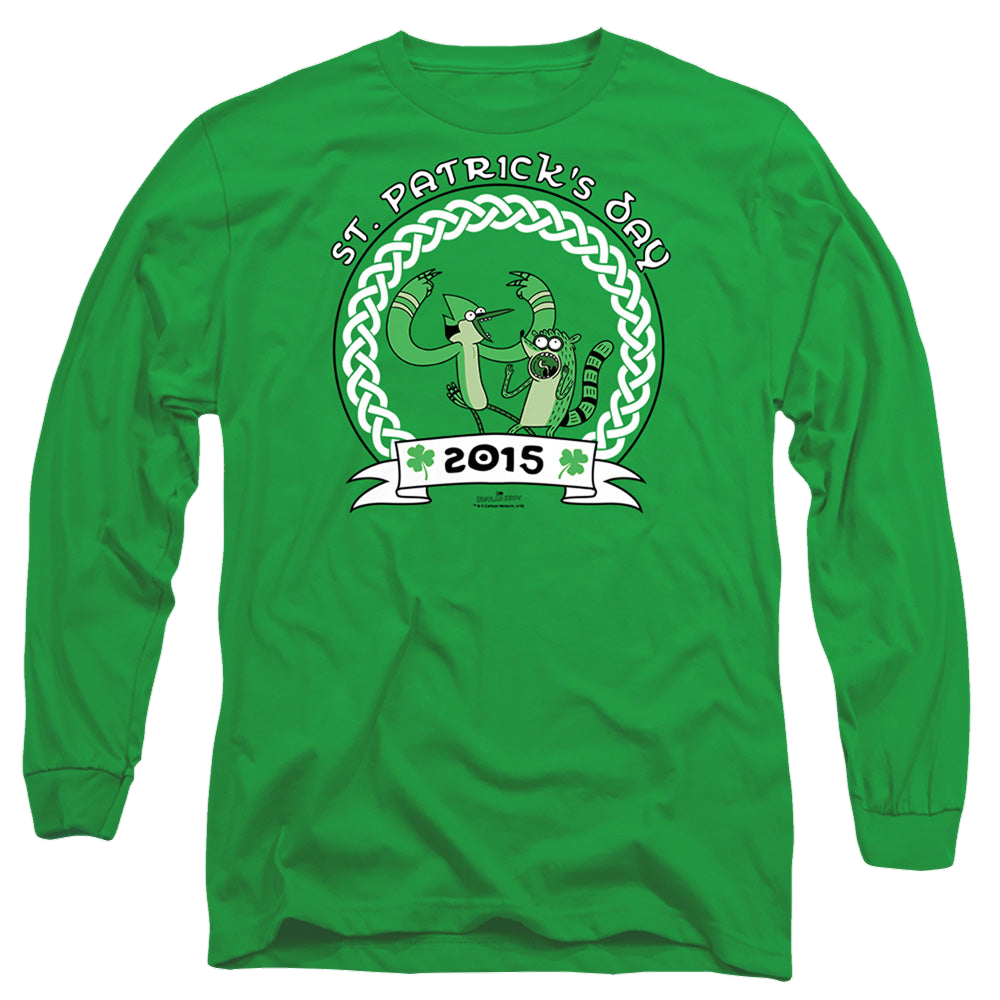 The Regular Show St Pats 2014 - Men's Long Sleeve T-Shirt Men's Long Sleeve T-Shirt The Regular Show