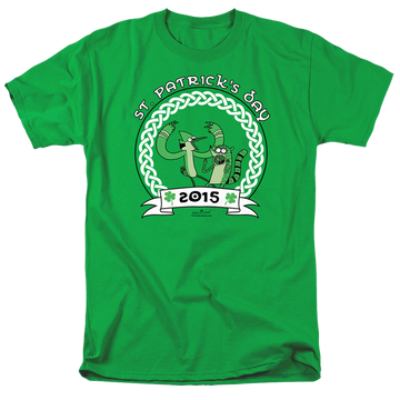 The Regular Show St Pats 2014 - Men's Regular Fit T-Shirt Men's Regular Fit T-Shirt The Regular Show