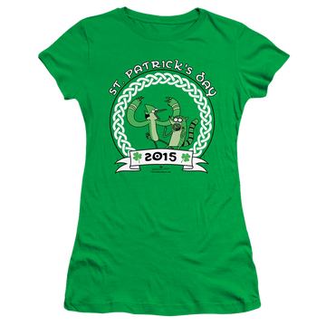The Regular Show St Pats 2014 - Juniors T-Shirt Juniors T-Shirt The Regular Show