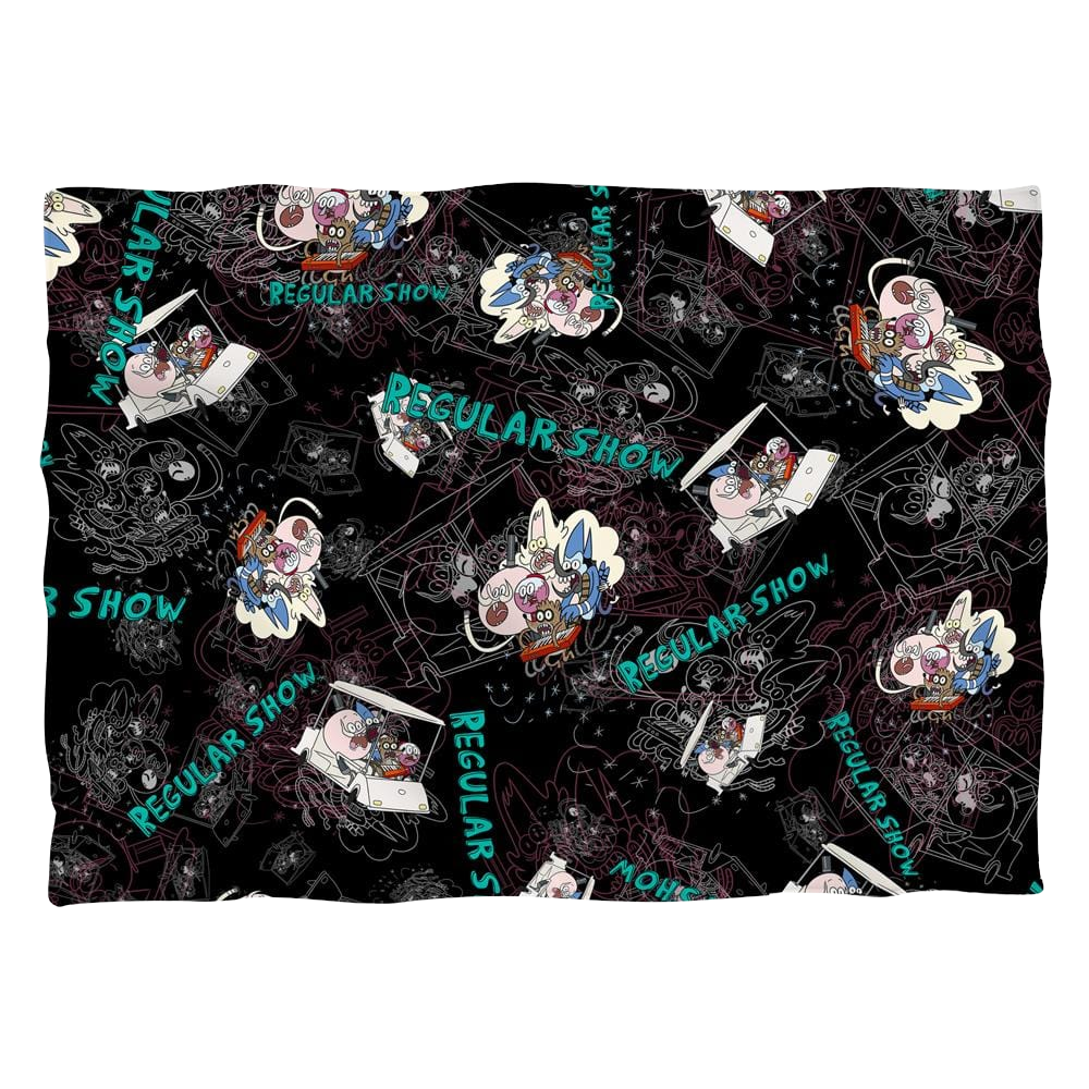 Regular Show Golf Cart Ride Pillow Case Pillow Cases The Regular Show