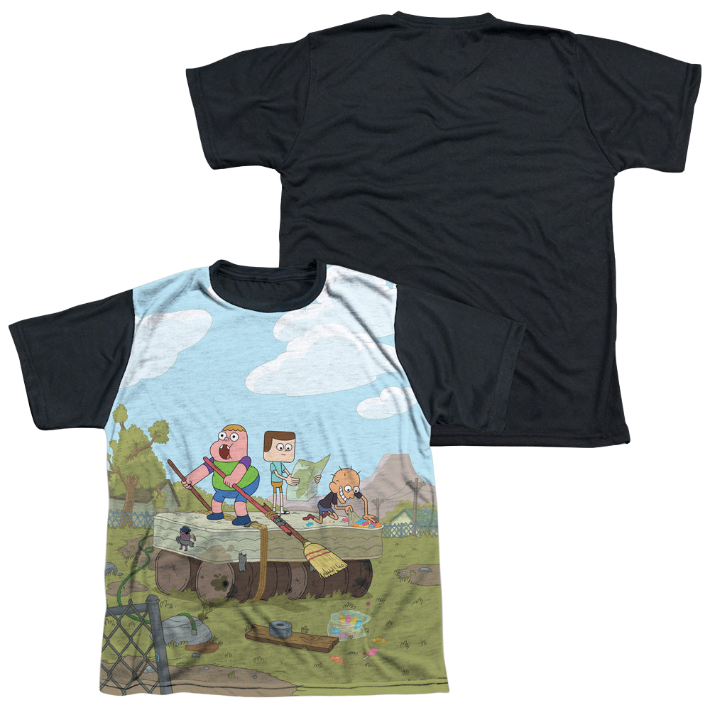 Clarence Boat - Youth Black Back T-Shirt Youth Black Back T-Shirt (Ages 8-12) Clarence