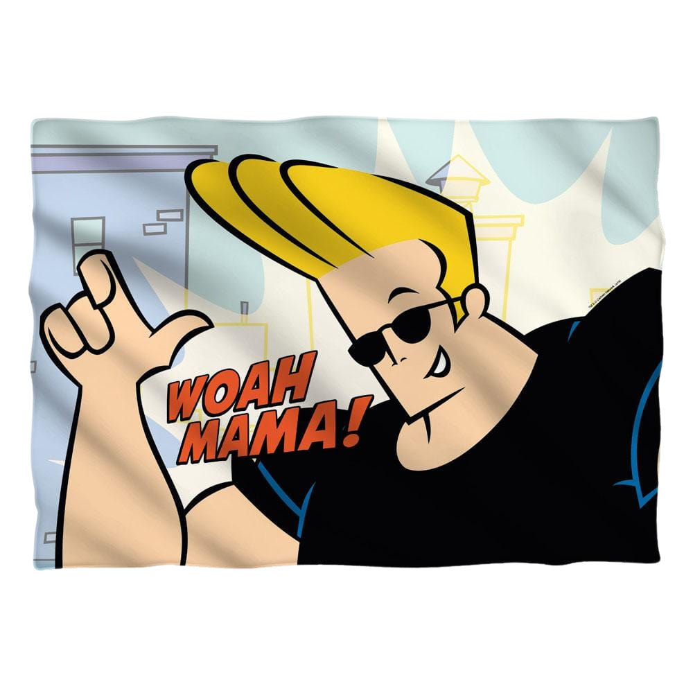 Johnny Bravo Woah Mama - Pillow Case Pillow Cases Johnny Bravo