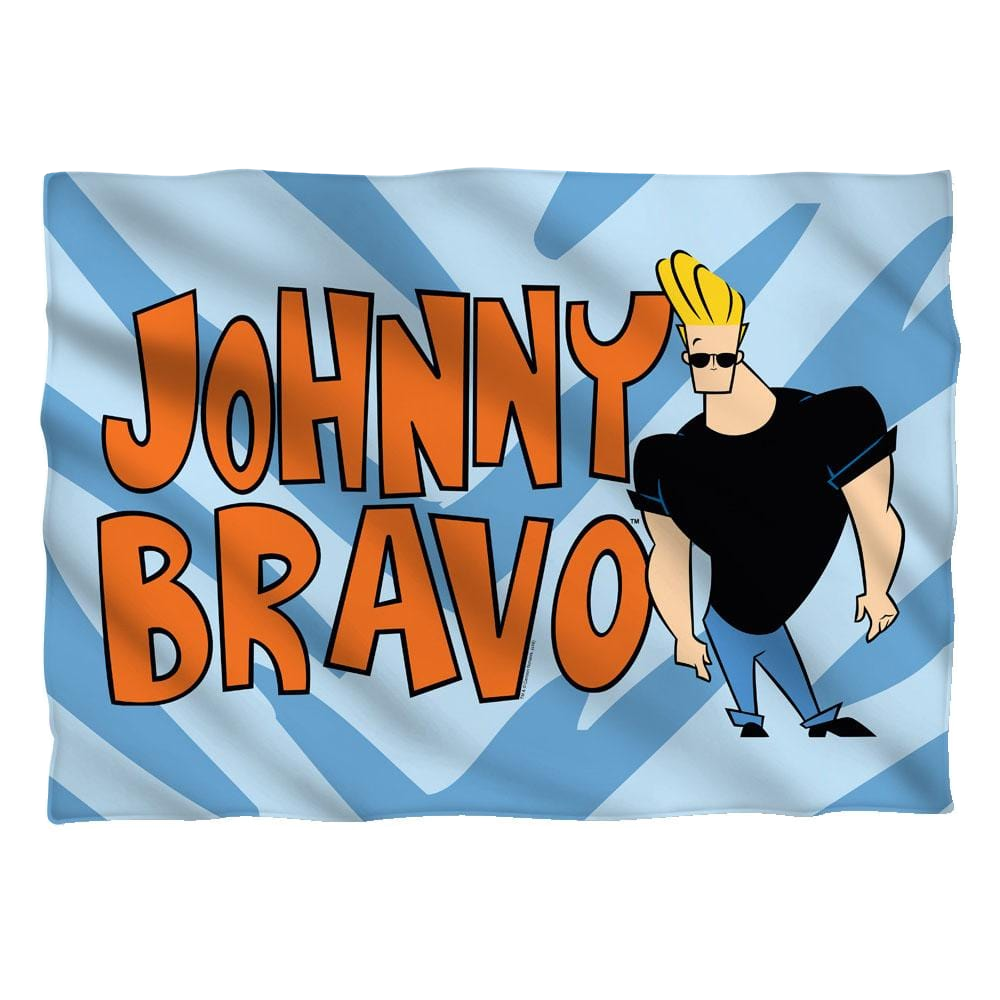 Johnny Bravo Logo - Pillow Case Pillow Cases Johnny Bravo