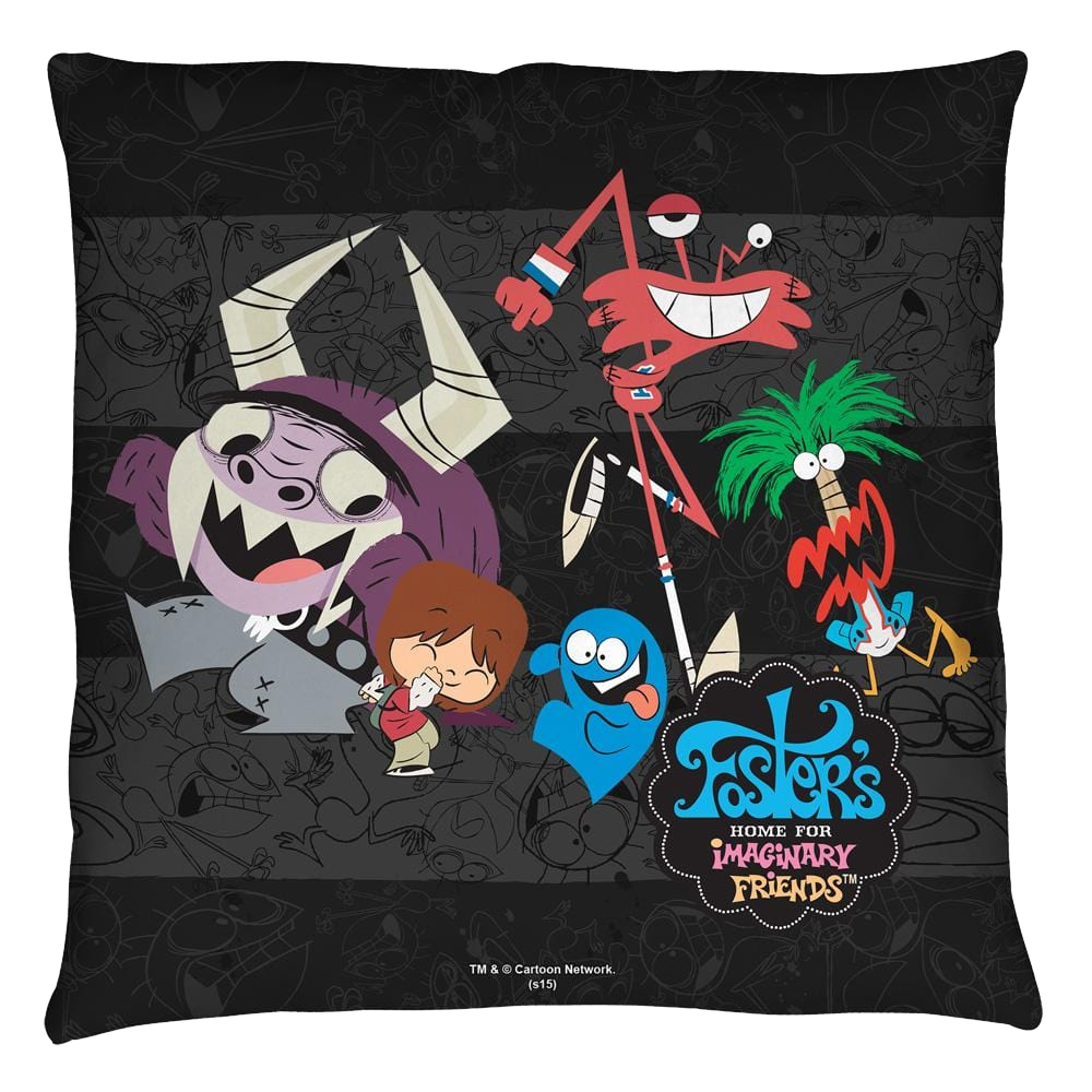 Foster's Friends Throw Pillow Throw Pillows Foster's Home for Imaginary Friends