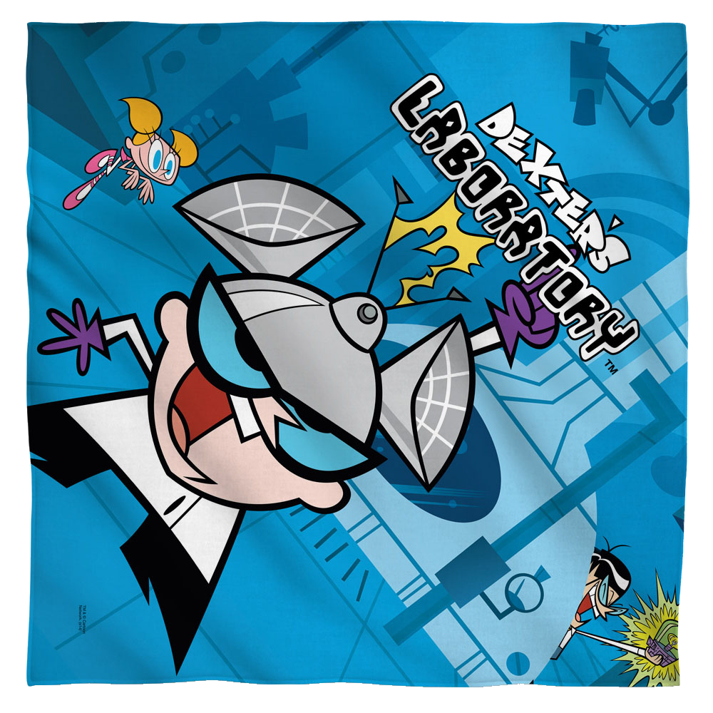 Dexters Lab - Lab - Bandana Bandanas Dexter's Laboratory