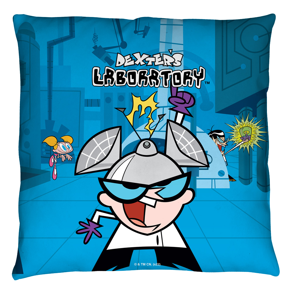 Dexters Lab Lab Throw Pillow Throw Pillows Dexter's Laboratory