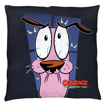 Courage the Cowardly Dog Window throw pillow