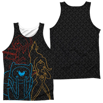 Adventure Time Adventure Trio Men's All Over Print Tank Adventure Time