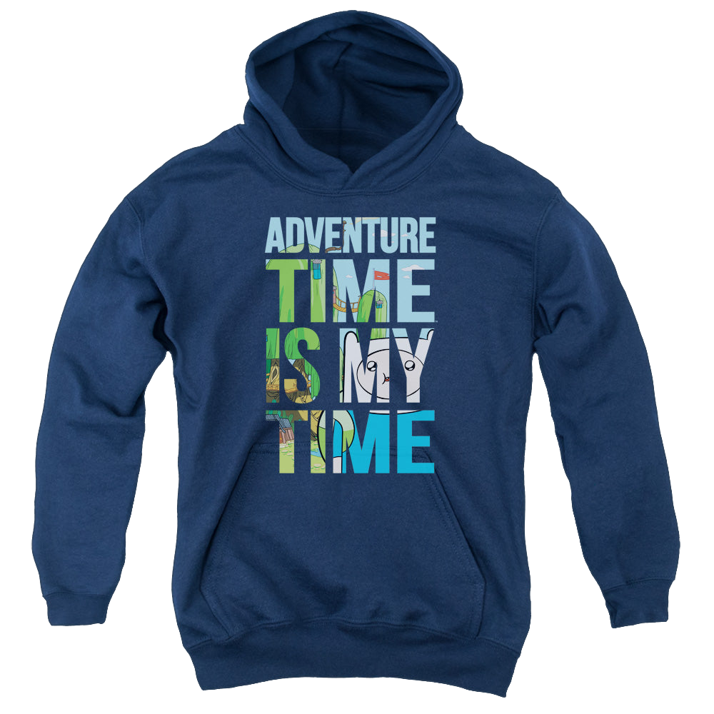 Adventure Time My Time - Youth Hoodie Youth Hoodie (Ages 8-12) Adventure Time