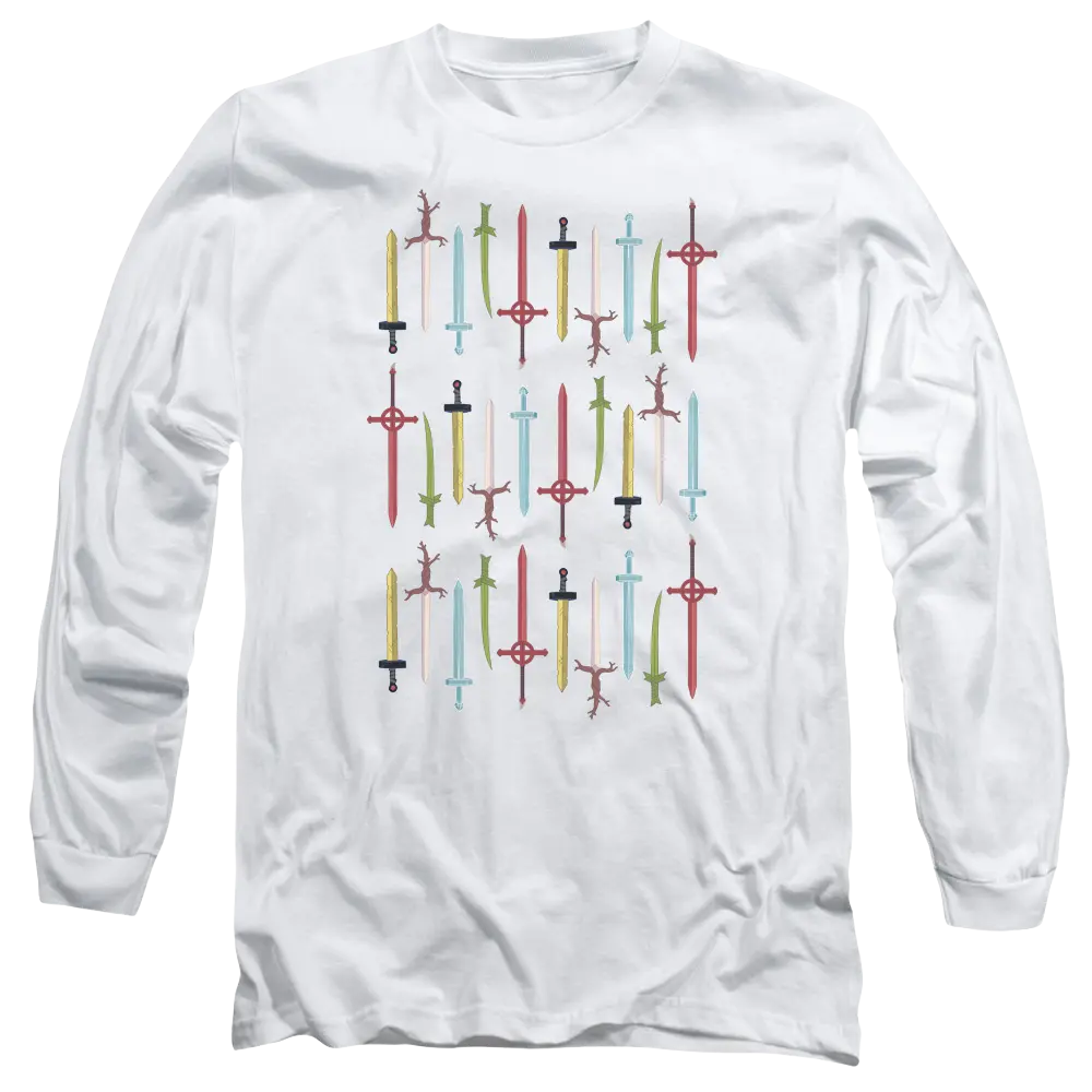 Adventure Time Swords - Men's Long Sleeve T-Shirt Adventure Time