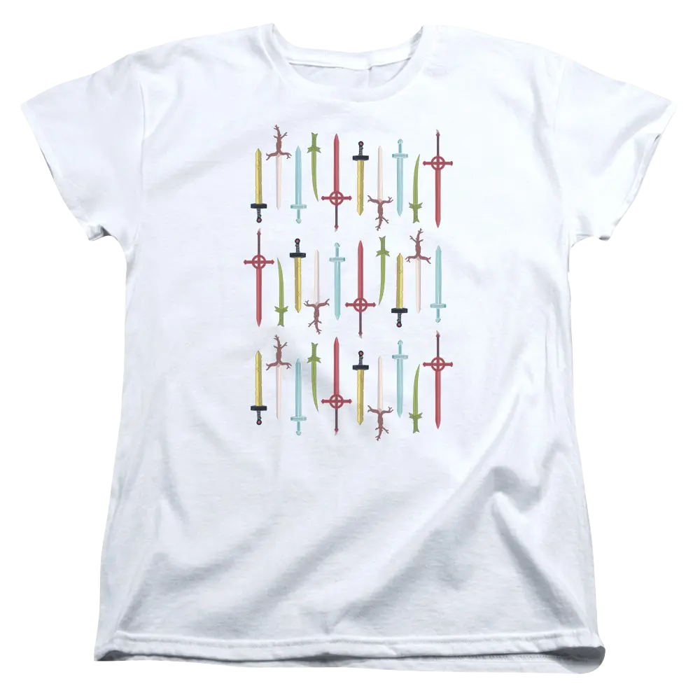 Adventure Time Swords - Women's T-Shirt Adventure Time
