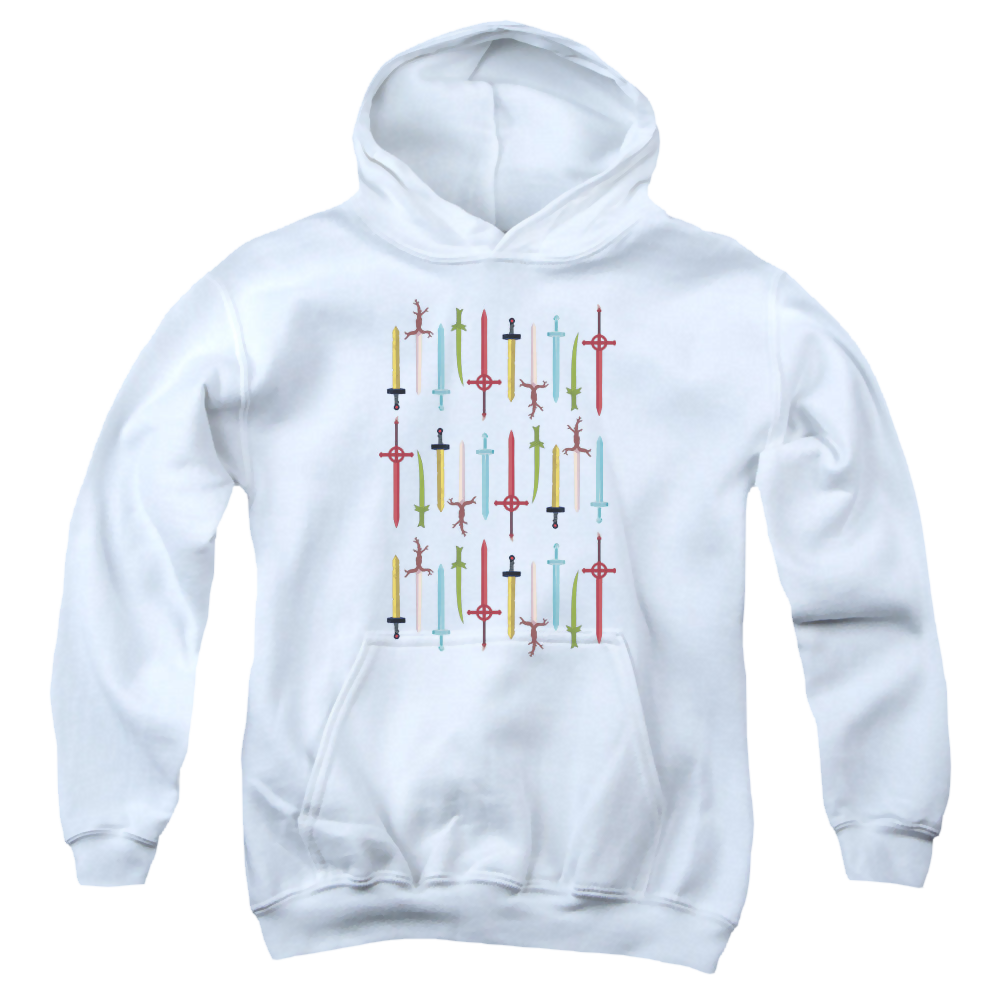 Adventure Time Swords - Youth Hoodie Youth Hoodie (Ages 8-12) Adventure Time