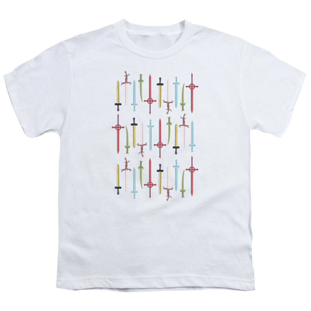 Adventure Time Swords - Youth T-Shirt Youth T-Shirt (Ages 8-12) Adventure Time