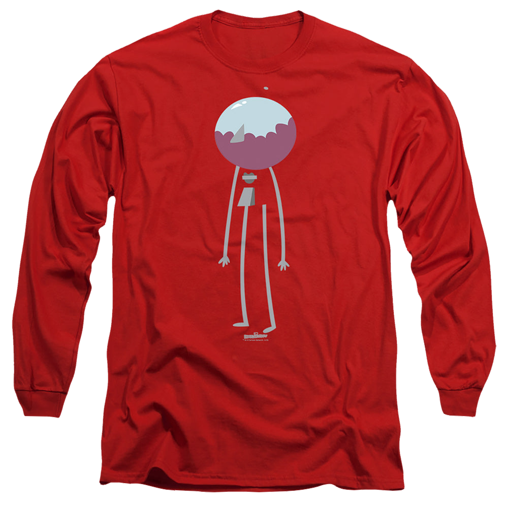 The Regular Show Minimal Benson - Men's Long Sleeve T-Shirt Men's Long Sleeve T-Shirt The Regular Show