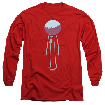 The Regular Show Minimal Benson - Men's Long Sleeve T-Shirt Men's Long Sleeve T-Shirt The Regular Show