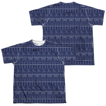 Regular Show, The Rs Pattern (Front/Back Print) - Youth All-Over Print T-Shirt Youth All-Over Print T-Shirt (Ages 8-12) The Regular Show