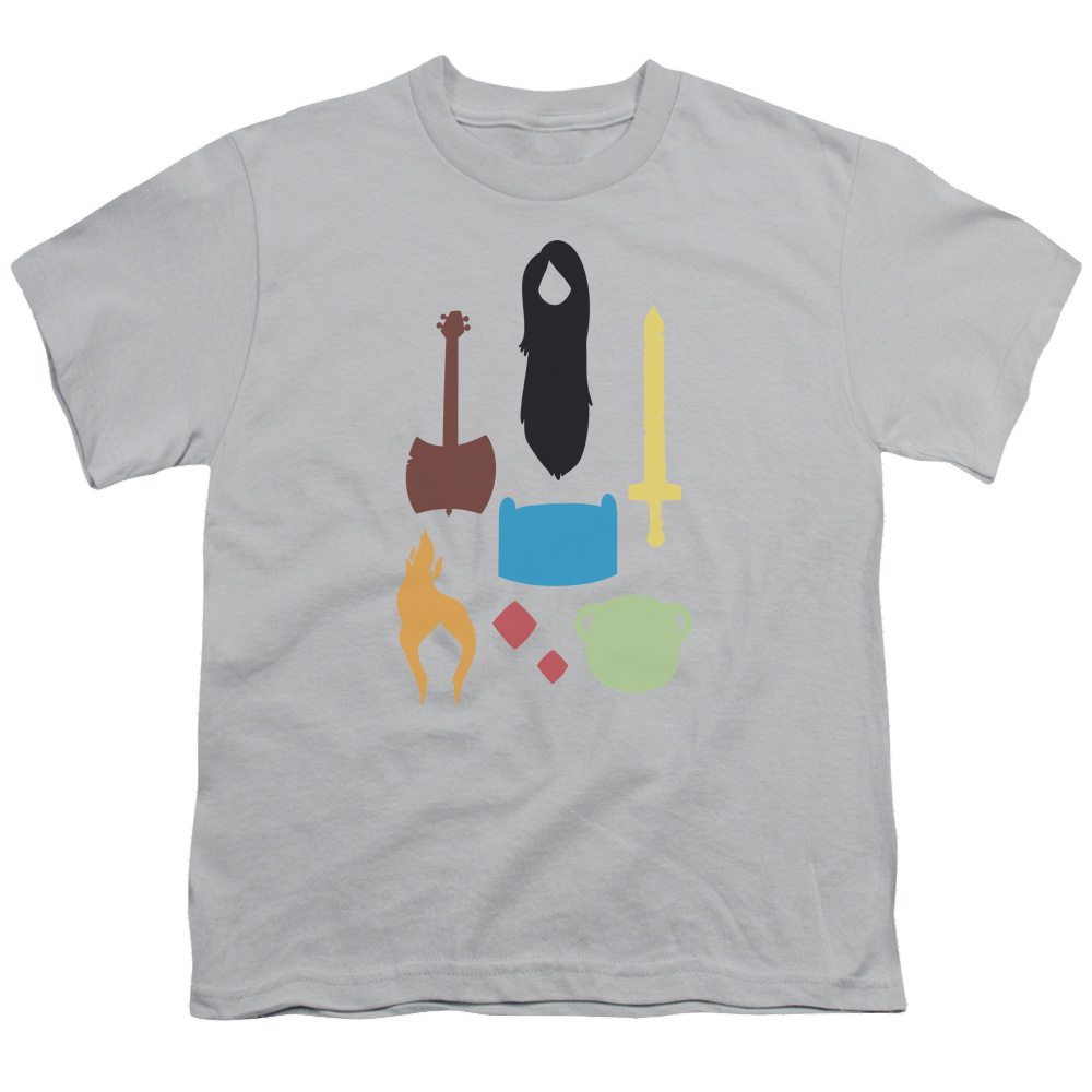 Adventure Time Icons - Youth T-Shirt Youth T-Shirt (Ages 8-12) Adventure Time