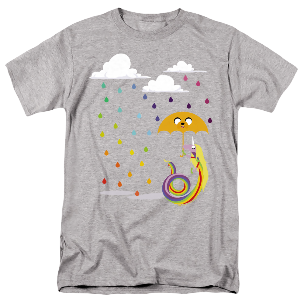 Adventure Time Lady In The Rain - Men's Regular Fit T-Shirt Men's Regular Fit T-Shirt Adventure Time