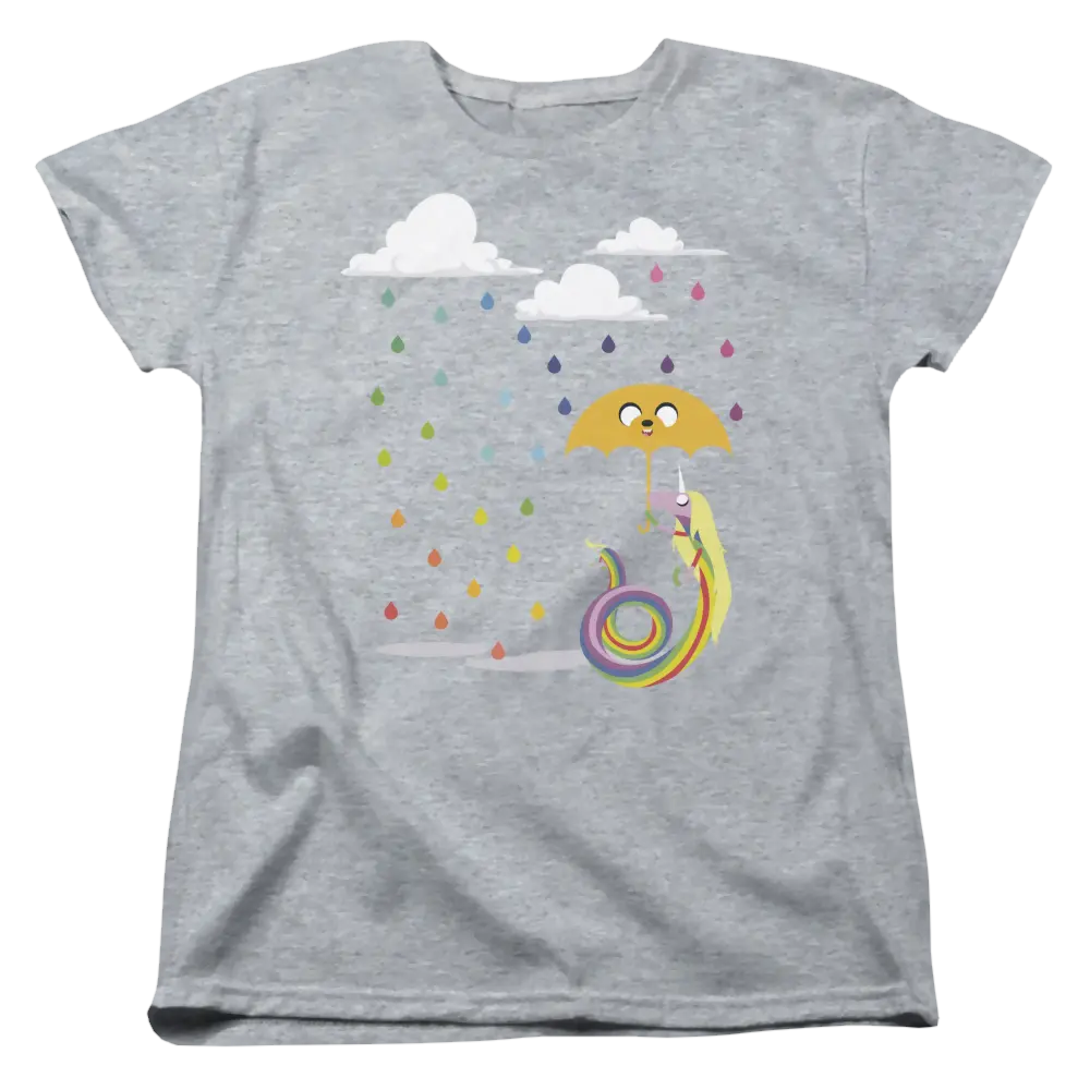 Adventure Time Lady In The Rain - Women's T-Shirt Adventure Time