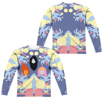 Adventure Time Pb, Fp & Marceline men's all-over print long sleeve