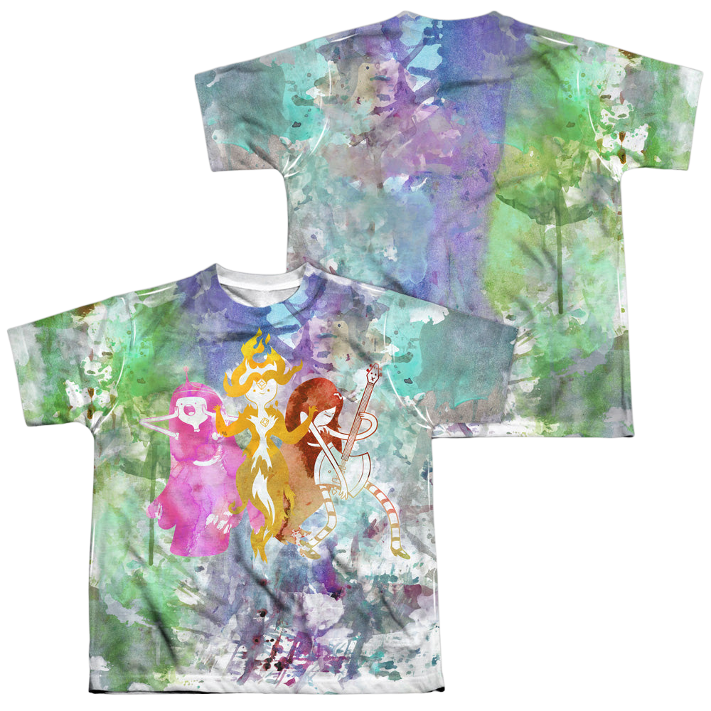 Adventure Time Three Ladies (Front/Back Print) - Youth All-Over Print T-Shirt Youth All-Over Print T-Shirt (Ages 8-12) Adventure Time