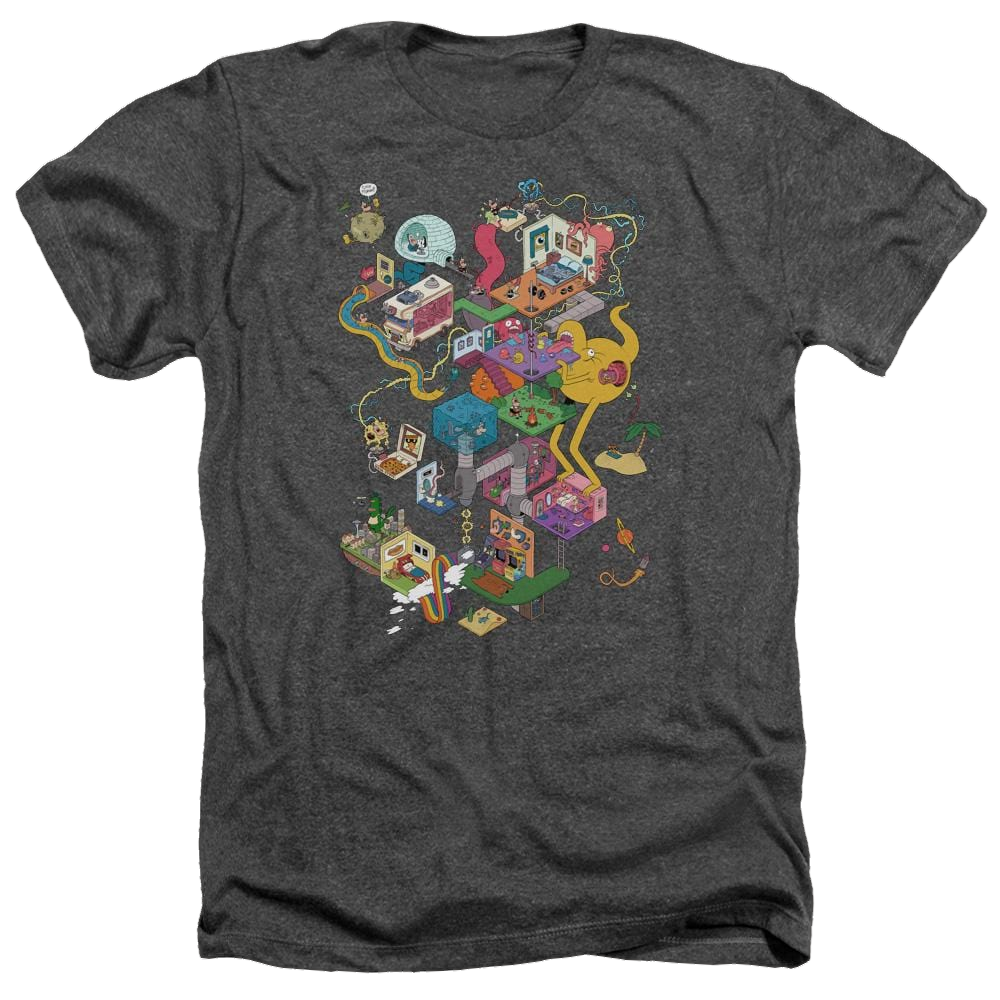 Uncle Grandpa Inside The Rv Men's Heather T-Shirt Men's Heather T-Shirt Uncle Grandpa
