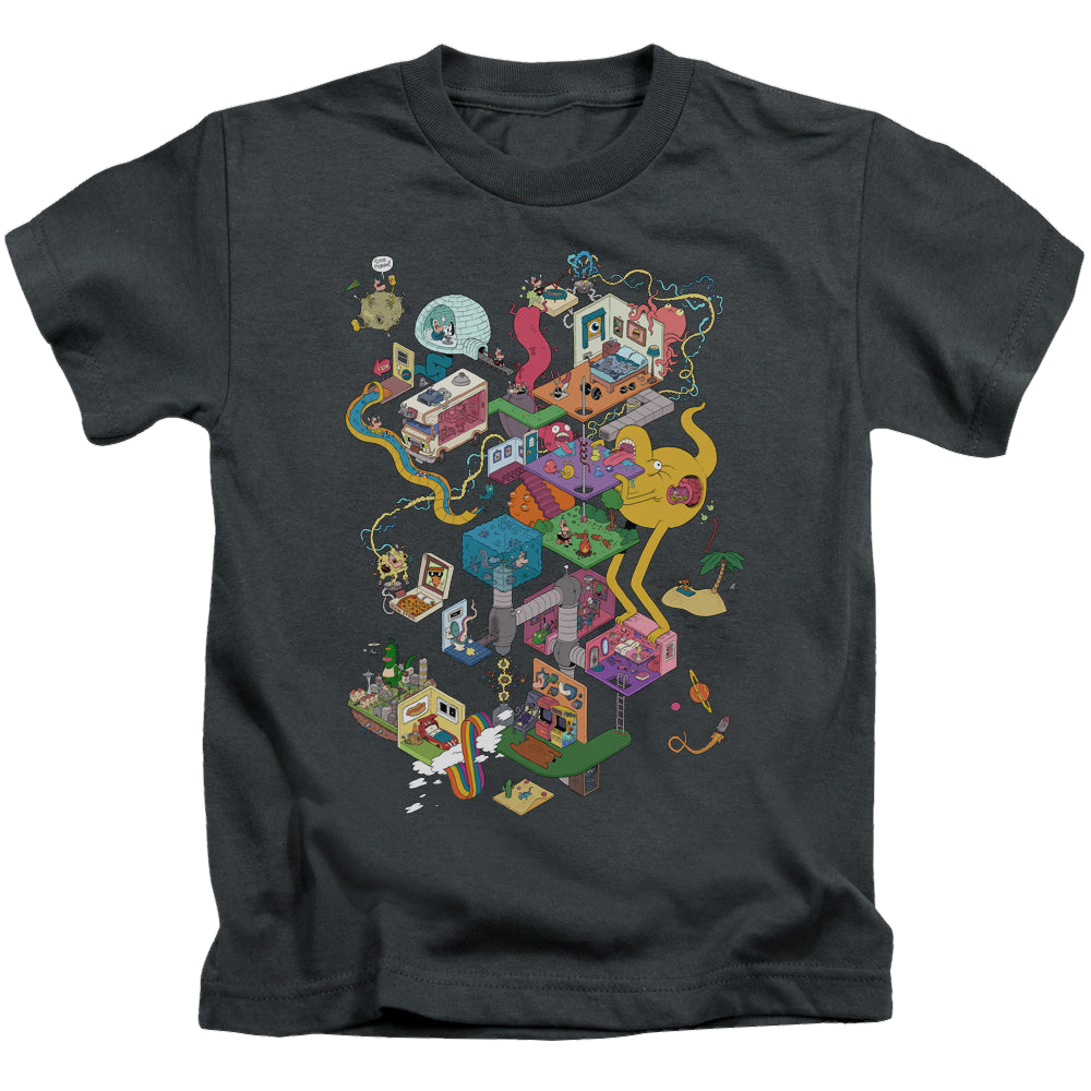 Uncle Grandpa Inside The Rv - Kid's T-Shirt Kid's T-Shirt (Ages 4-7) Uncle Grandpa