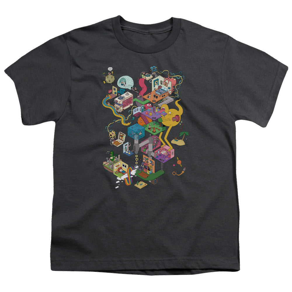 Uncle Grandpa Inside The Rv - Youth T-Shirt Youth T-Shirt (Ages 8-12) Uncle Grandpa