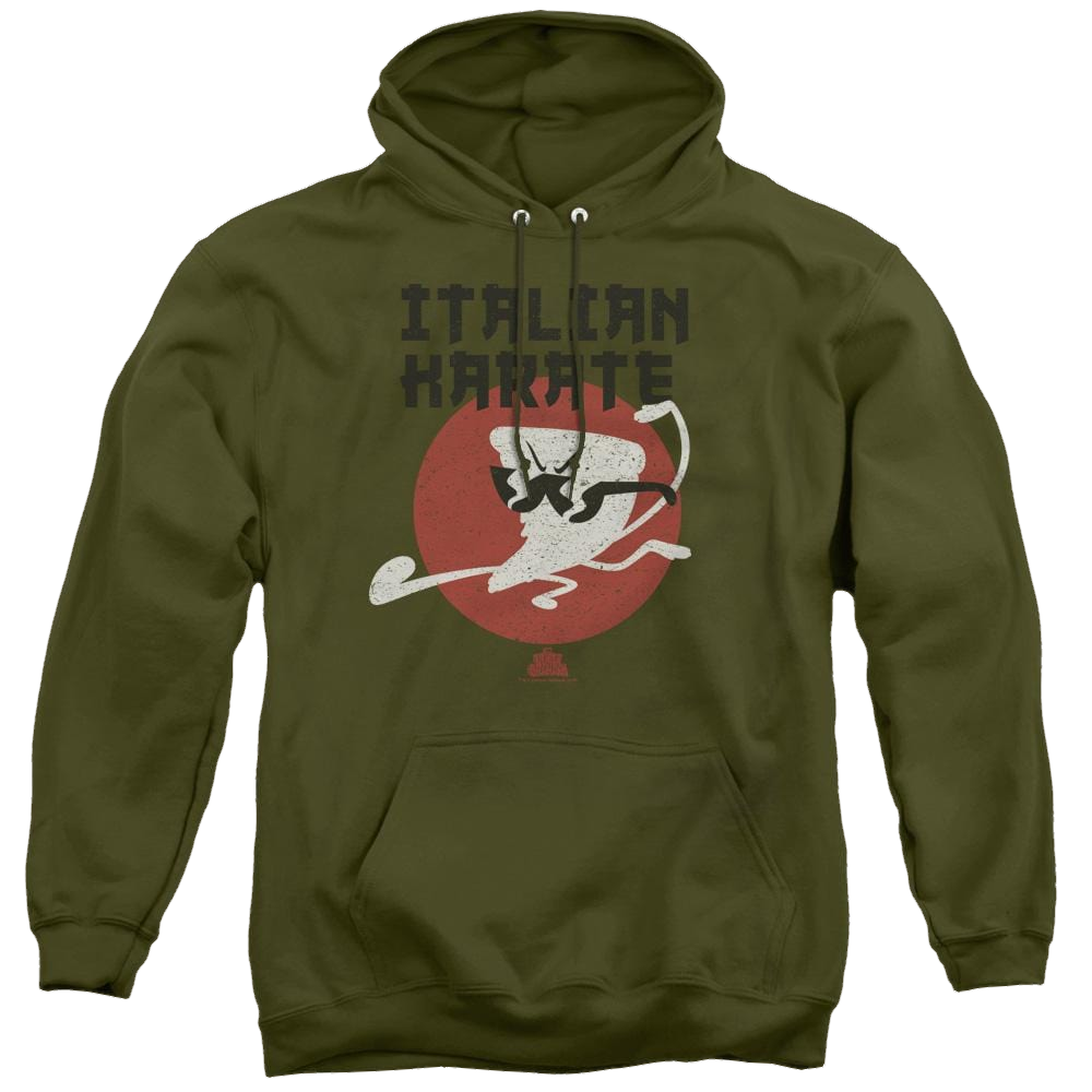 Uncle Grandpa Italian Karate - Pullover Hoodie Pullover Hoodie Uncle Grandpa