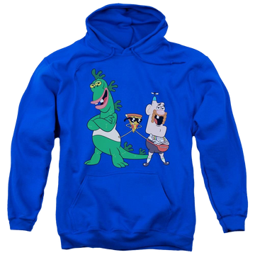 Royal pullover hoodie with Uncle Grandpa The Guys graphic