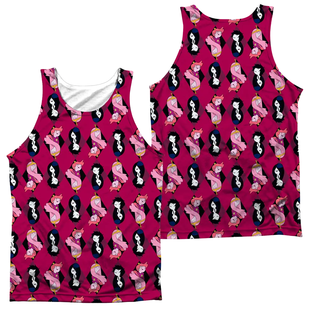 Adventure Time Allover Diamonds Men's All Over Print Tank Adventure Time