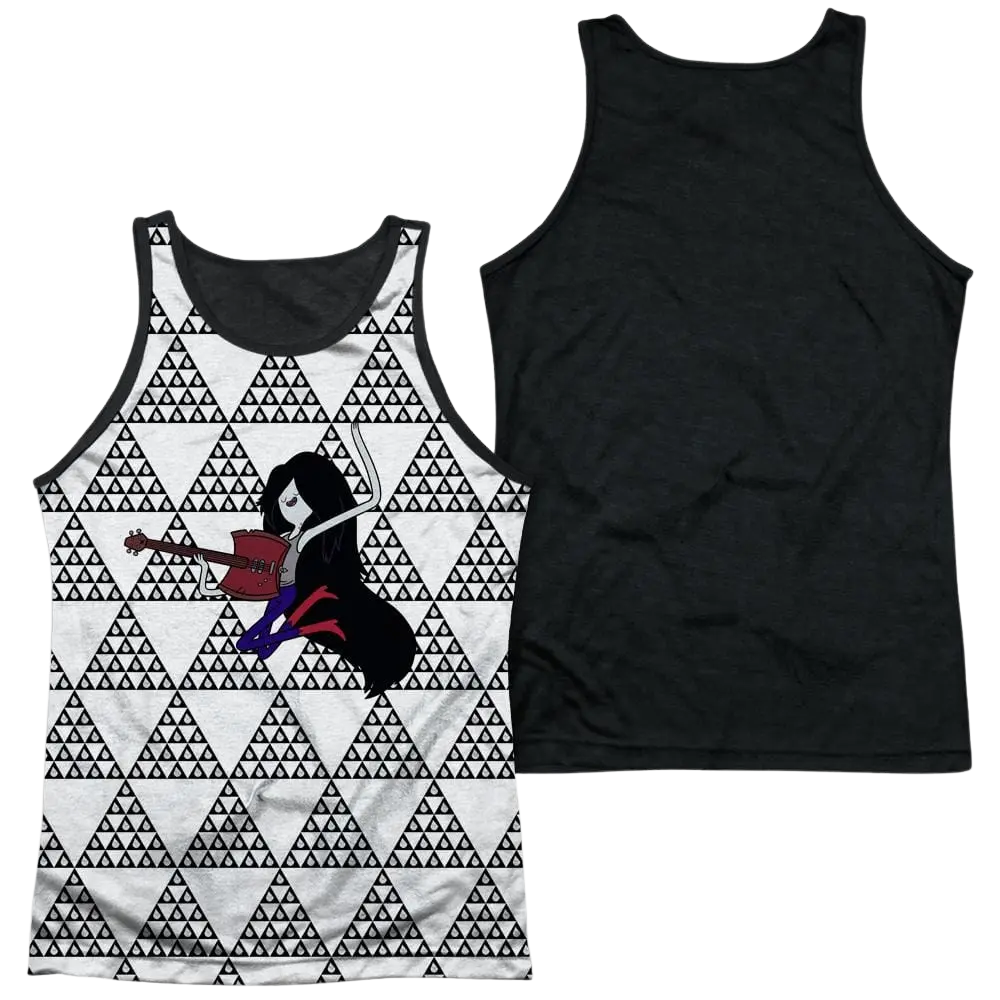 Adventure Time Marcy Triangles Men's Black Back Tank Adventure Time
