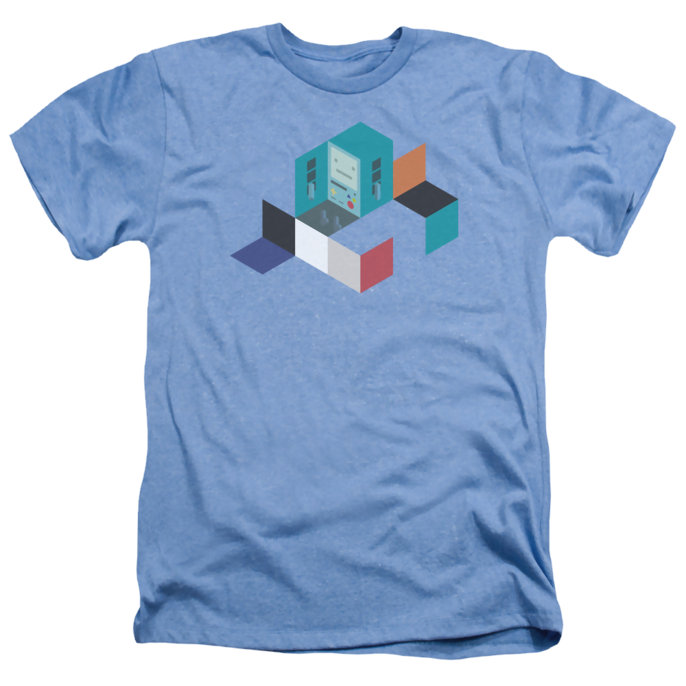 Adventure Time Bmo Blocks - Men's Heather T-Shirt Men's Heather T-Shirt Adventure Time