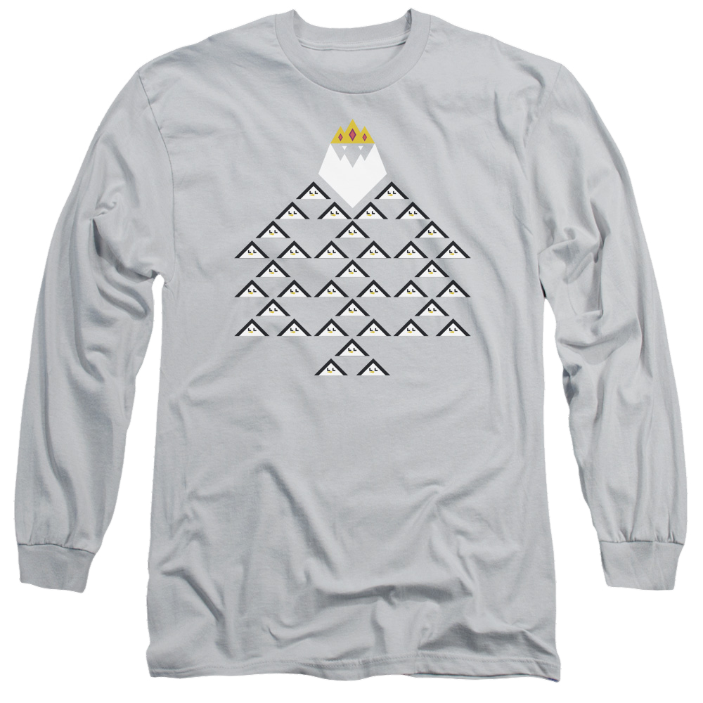 Adventure Time Ice King Triangle - Men's Long Sleeve T-Shirt Men's Long Sleeve T-Shirt Adventure Time