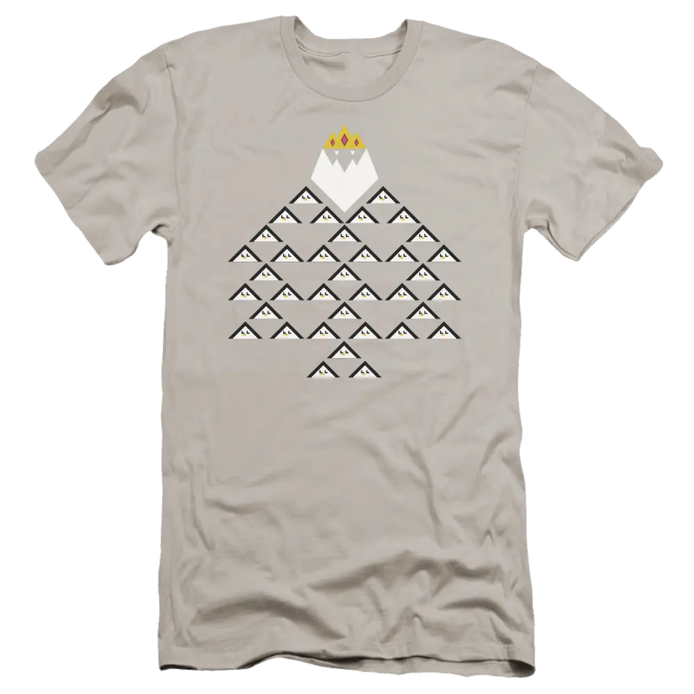 Adventure Time Ice King Triangle - Men's Premium Slim Fit T-Shirt Adventure Time