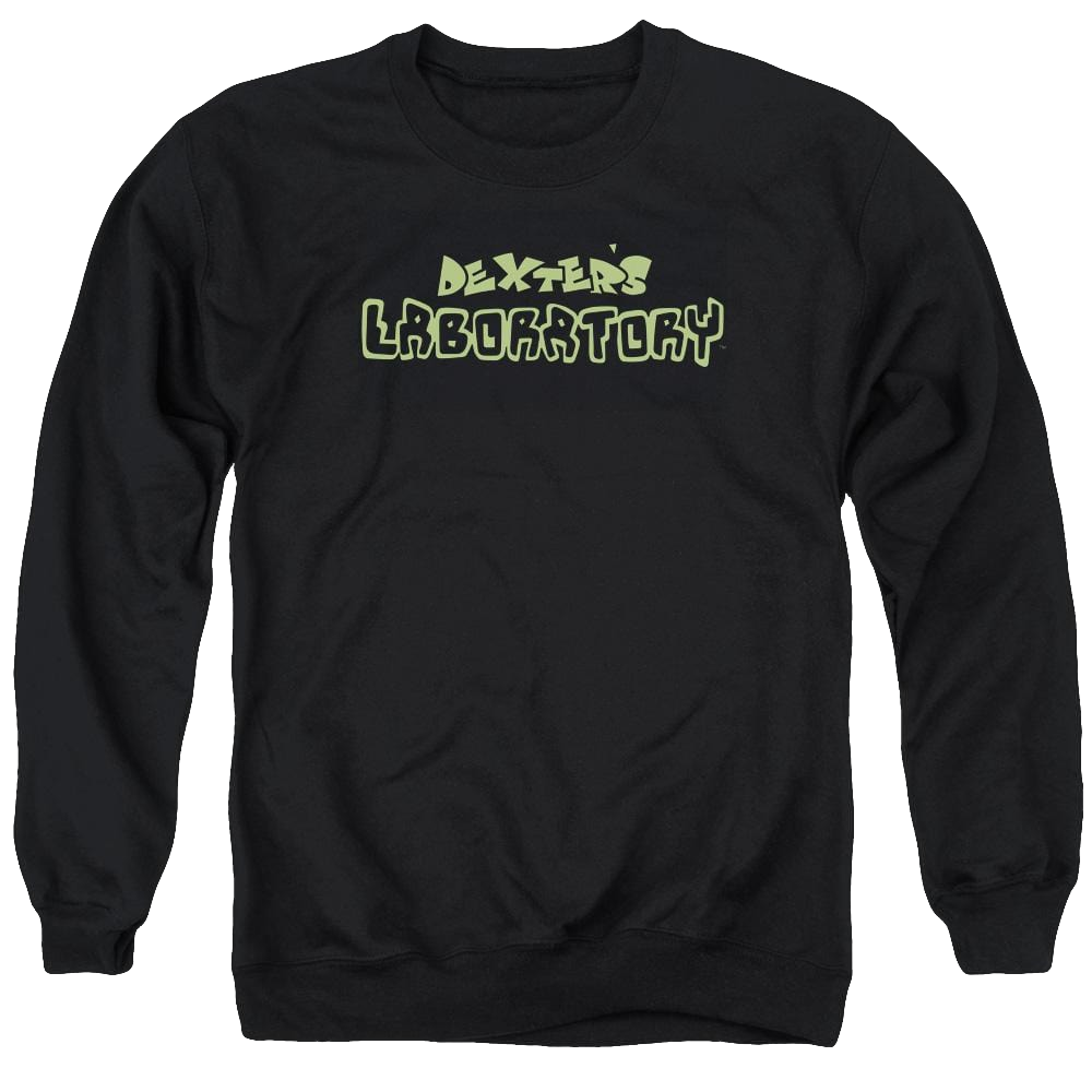 Dexter's Laboratory Dexters Logo - Men's Crewneck Sweatshirt Men's Crewneck Sweatshirt Dexter's Laboratory